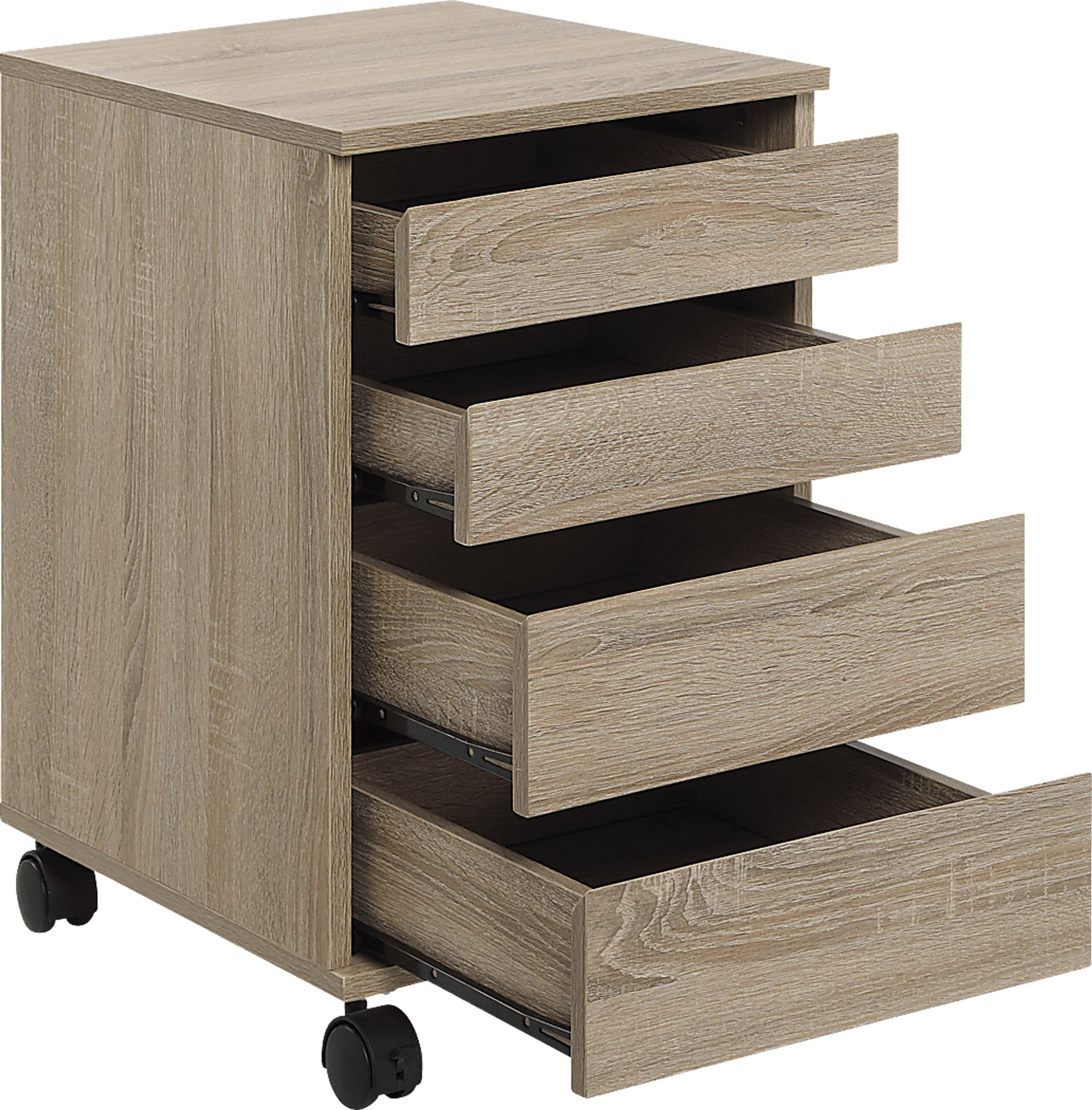 Okeli Brown File Cabinet - Image 4