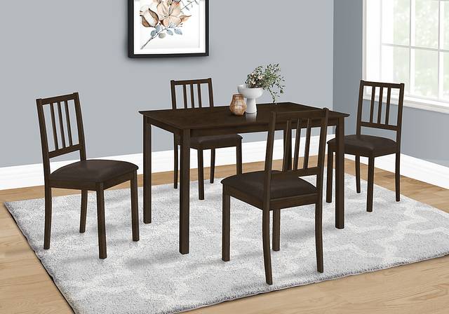 Okengate Espresso Dining Table - Thumbnail - Image 2