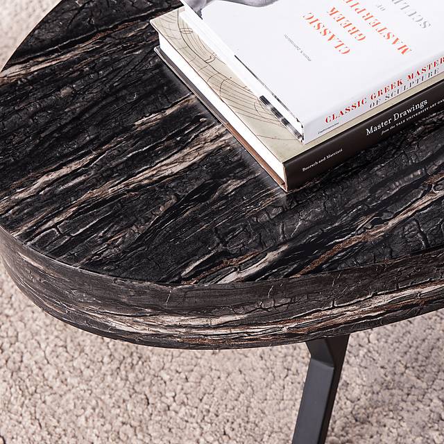 Oketo Black Cocktail Table - Thumbnail - Image 3