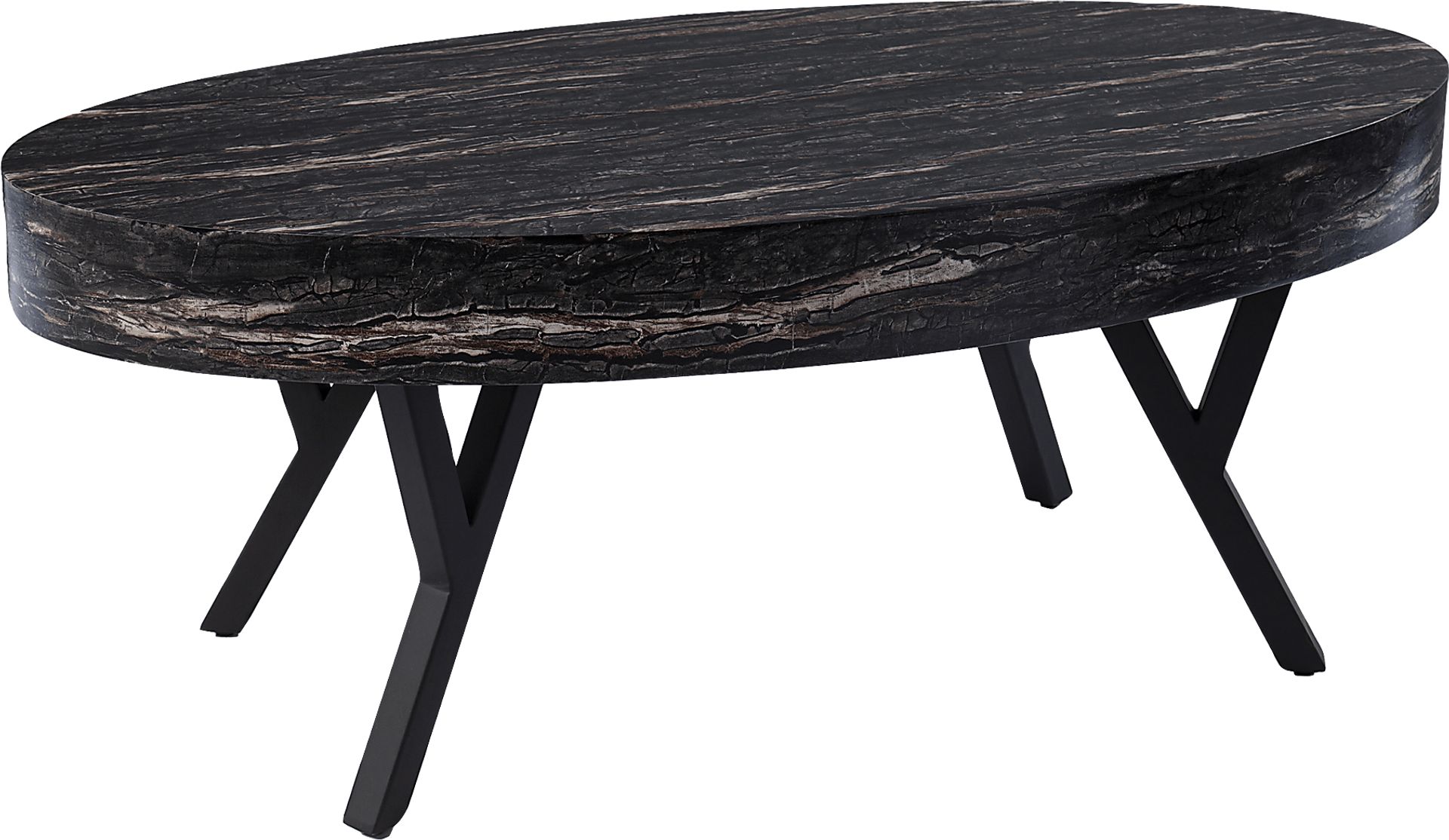 Oketo Black Cocktail Table - Image 1