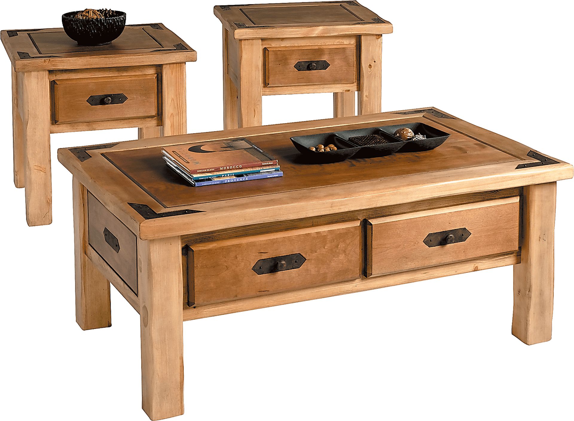 Oklahoma 3 Pc Table Set - Image 1