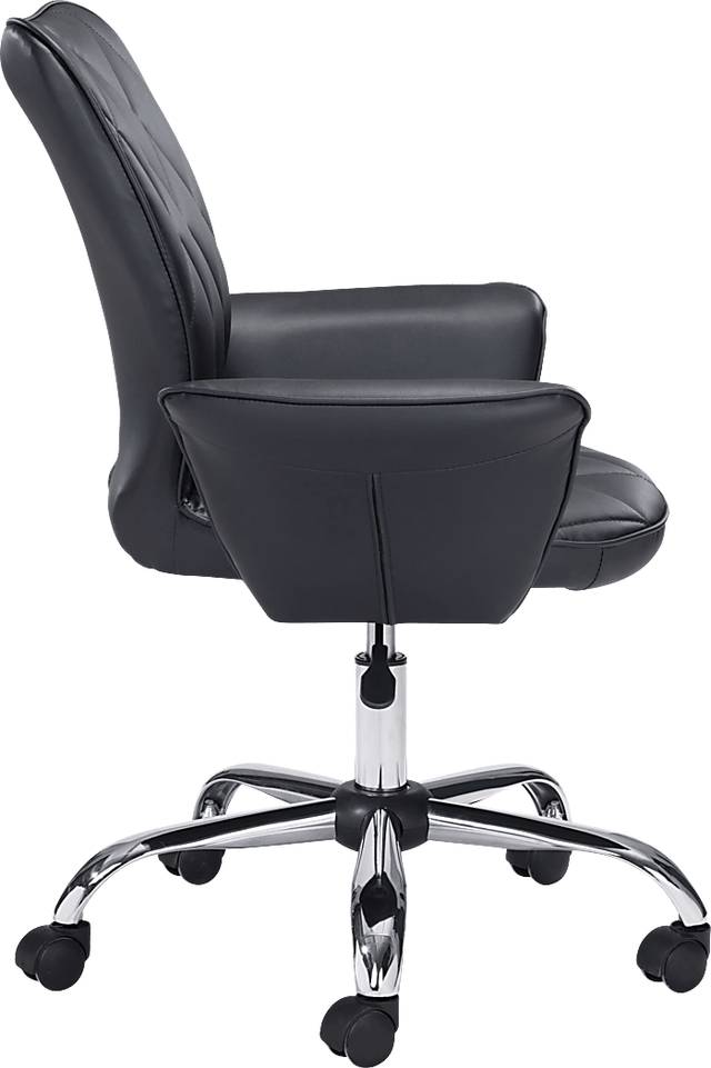Okoshi Black Office Chair - Thumbnail - Image 2