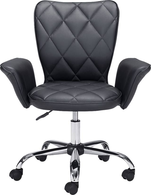 Okoshi Black Office Chair - Thumbnail - Image 3