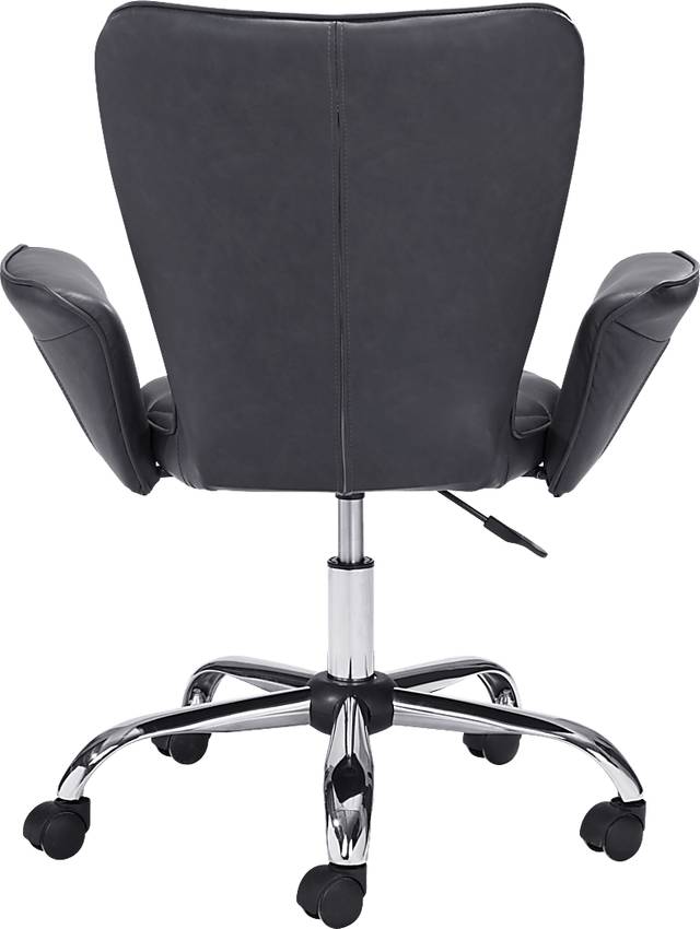 Okoshi Gray Office Chair - Thumbnail - Image 4
