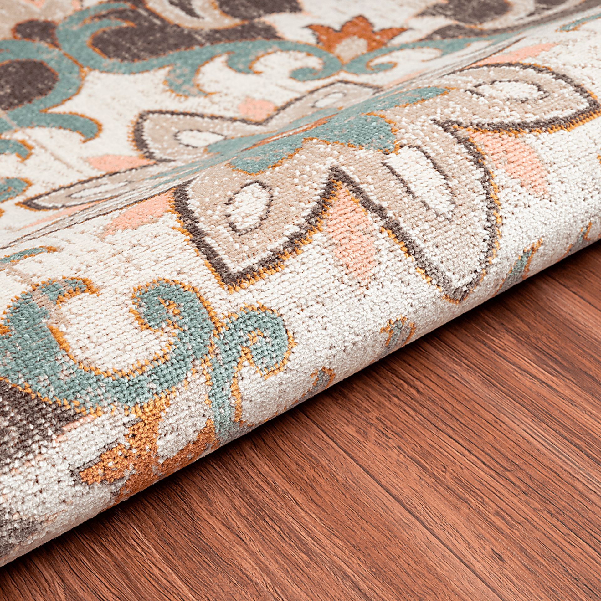 Okotois Brown/Multi 7'9 x 9'9 Indoor/Outdoor Rug - Image 5