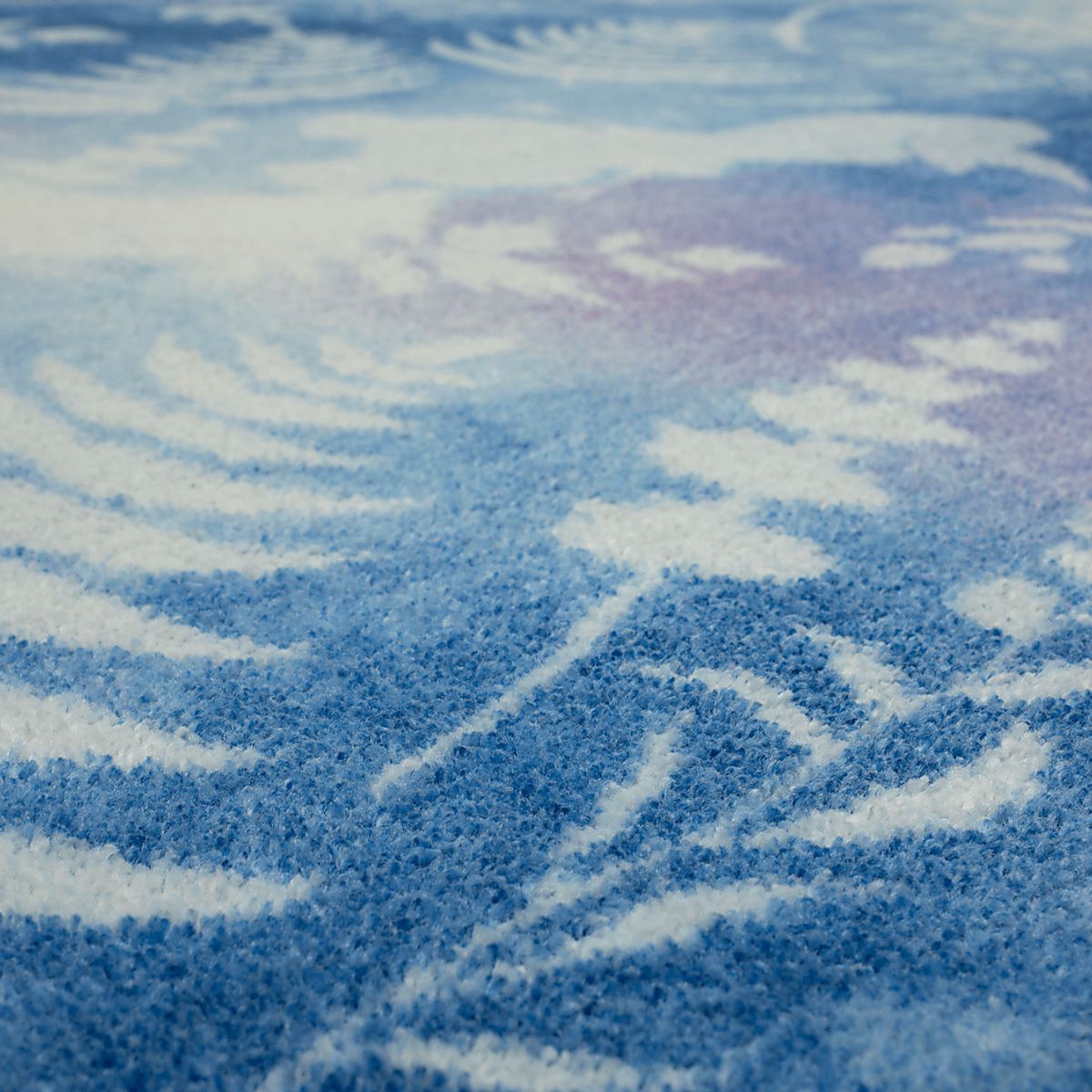 Disney Olaf'S Watercolor Blue,Purple,White Blue,Red,White Rug | Rooms to Go