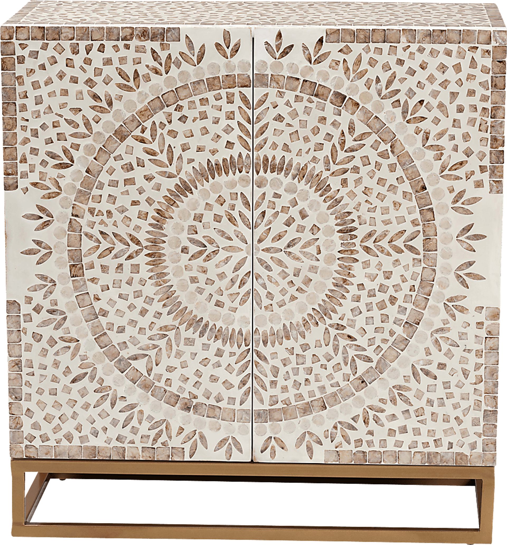 Olanta Brown Accent Cabinet - Image 3