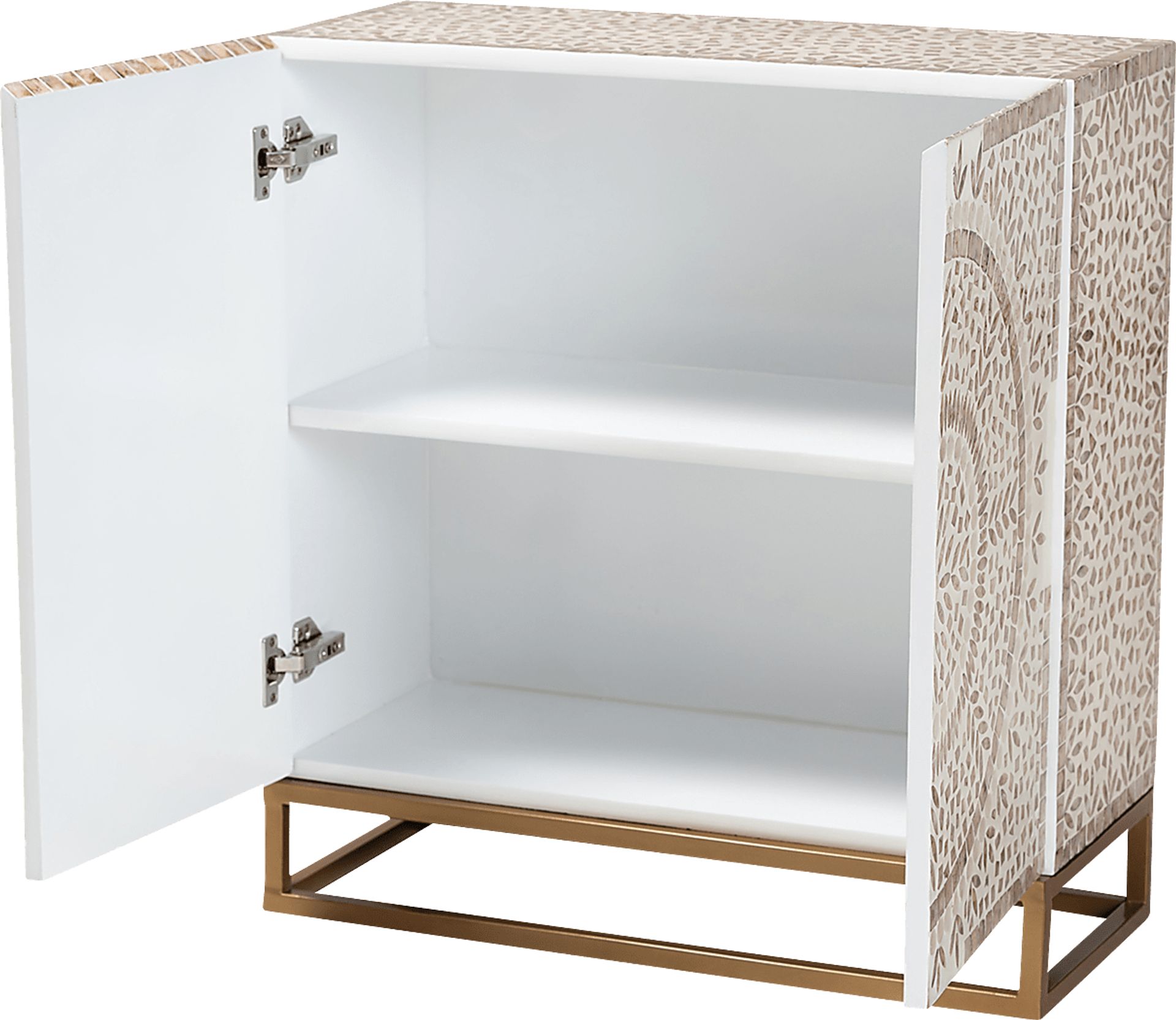 Olanta Brown Accent Cabinet - Image 4