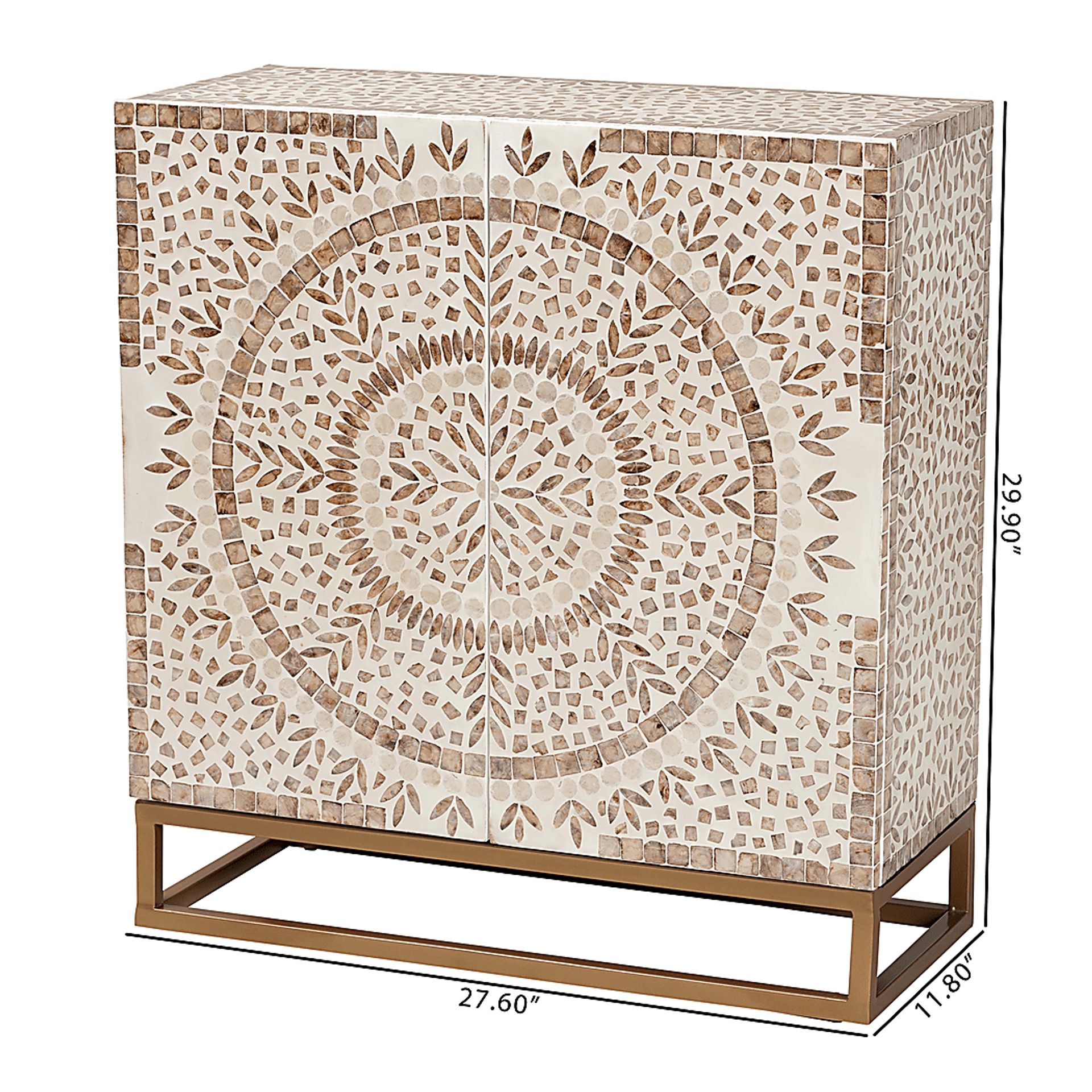 Olanta Brown Accent Cabinet - Image 10