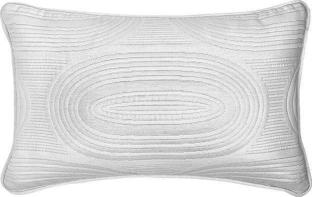 Olaso White Indoor/Outdoor Accent Pillow