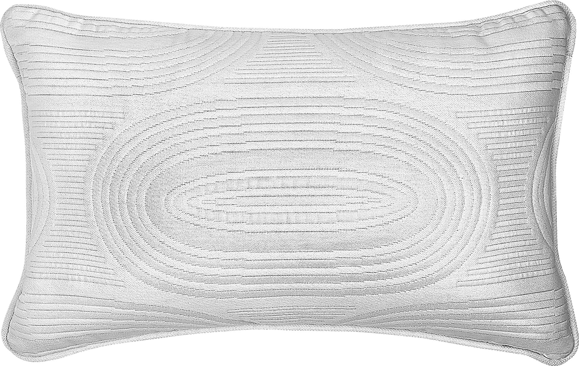 Olaso White Indoor/Outdoor Accent Pillow - Image 1