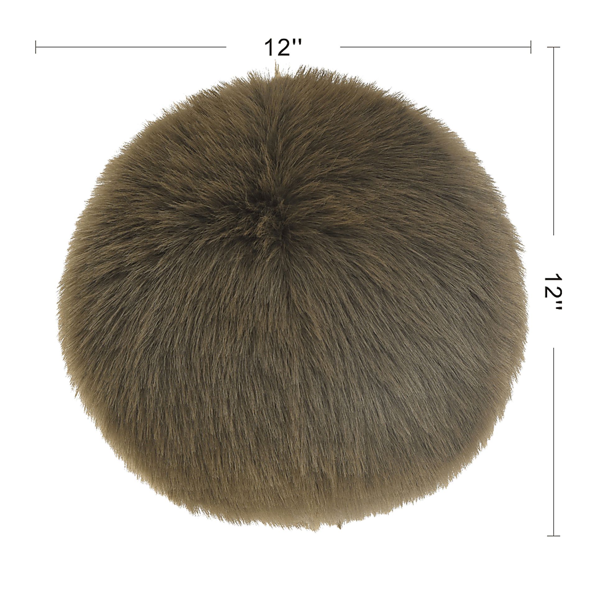 Olaya Brown Accent Pillow - Image 3