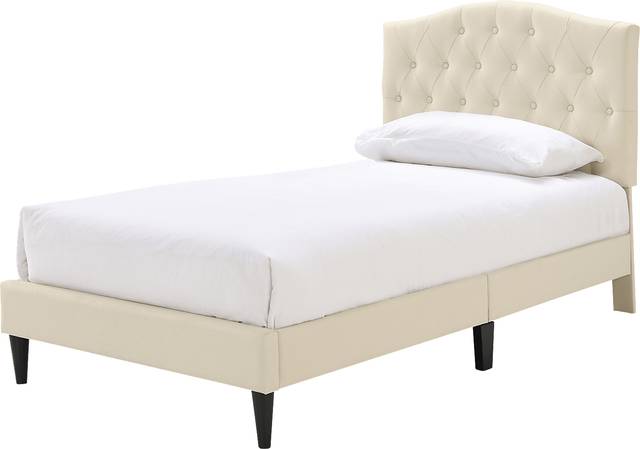 Oldenburg Beige Twin Bed - Thumbnail - Image 3