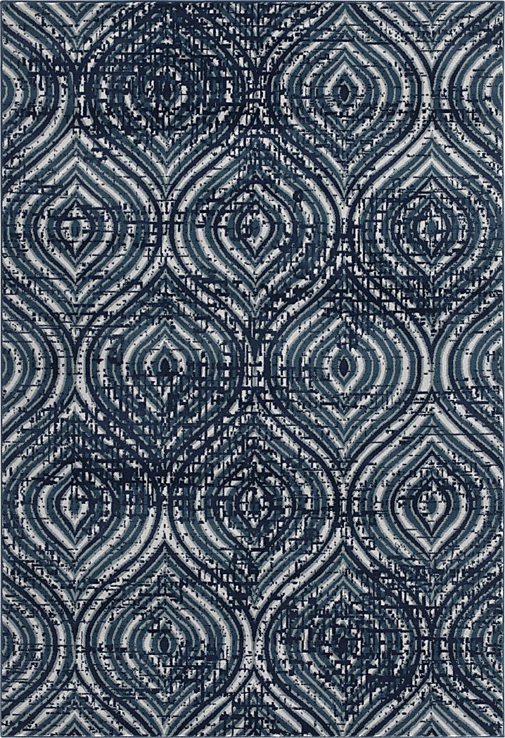 Oldenbury Blue 5'3 x 7'6 Rug