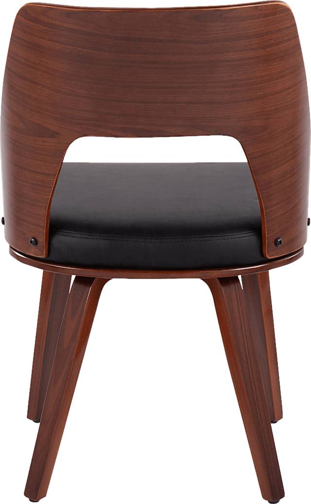 Oldfort Black Dining Chair Set of 2 - Thumbnail - Image 5