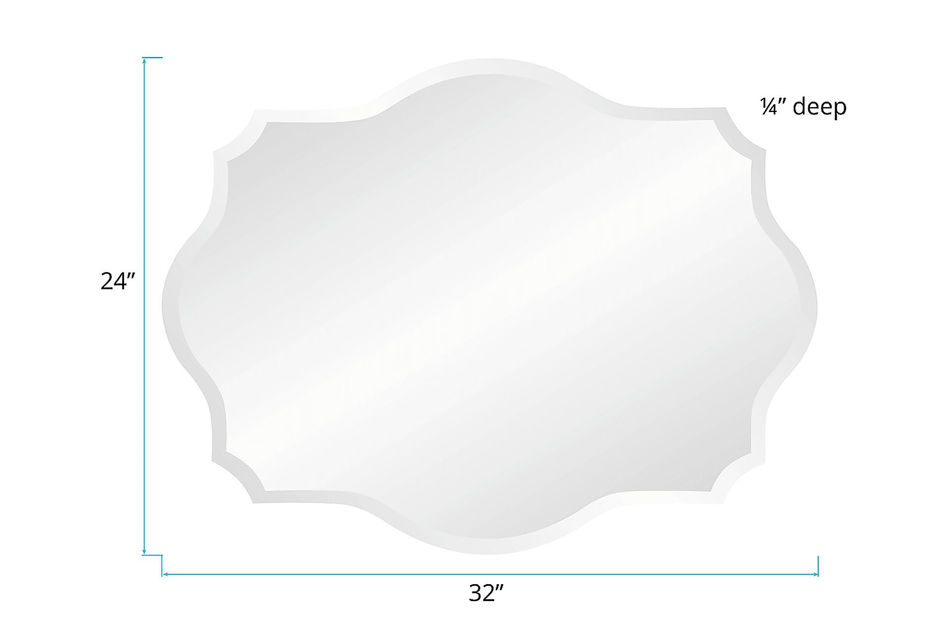 Oldrich Gray Mirror - Image 2