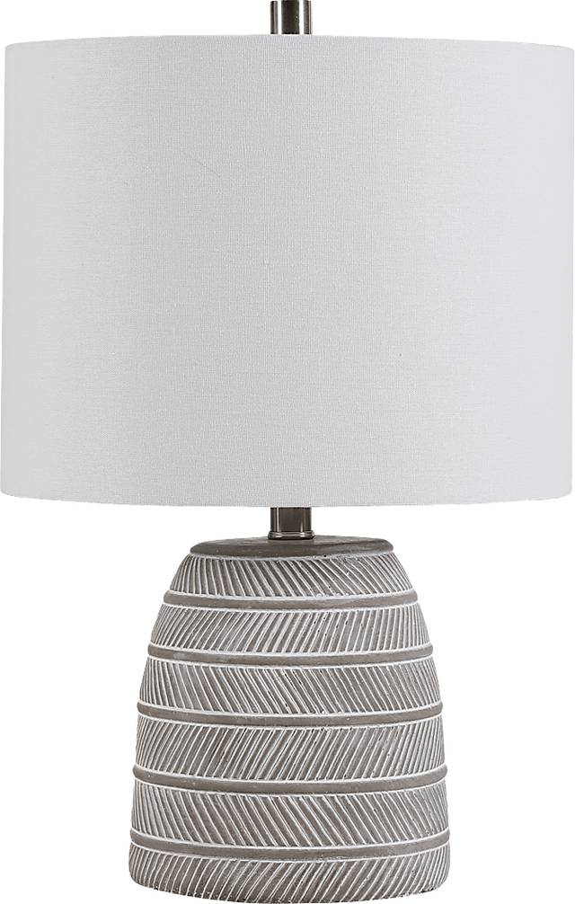 Olean Gate White Lamp - Thumbnail - Image 1
