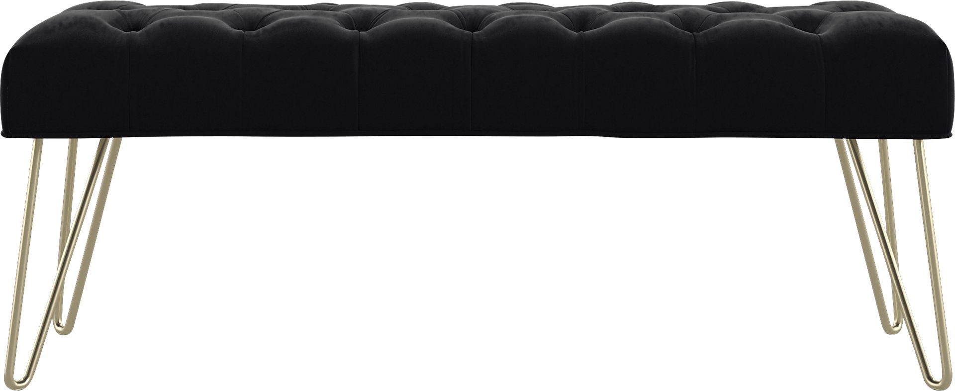 Oleandri Dark Gray Accent Bench - Image 2