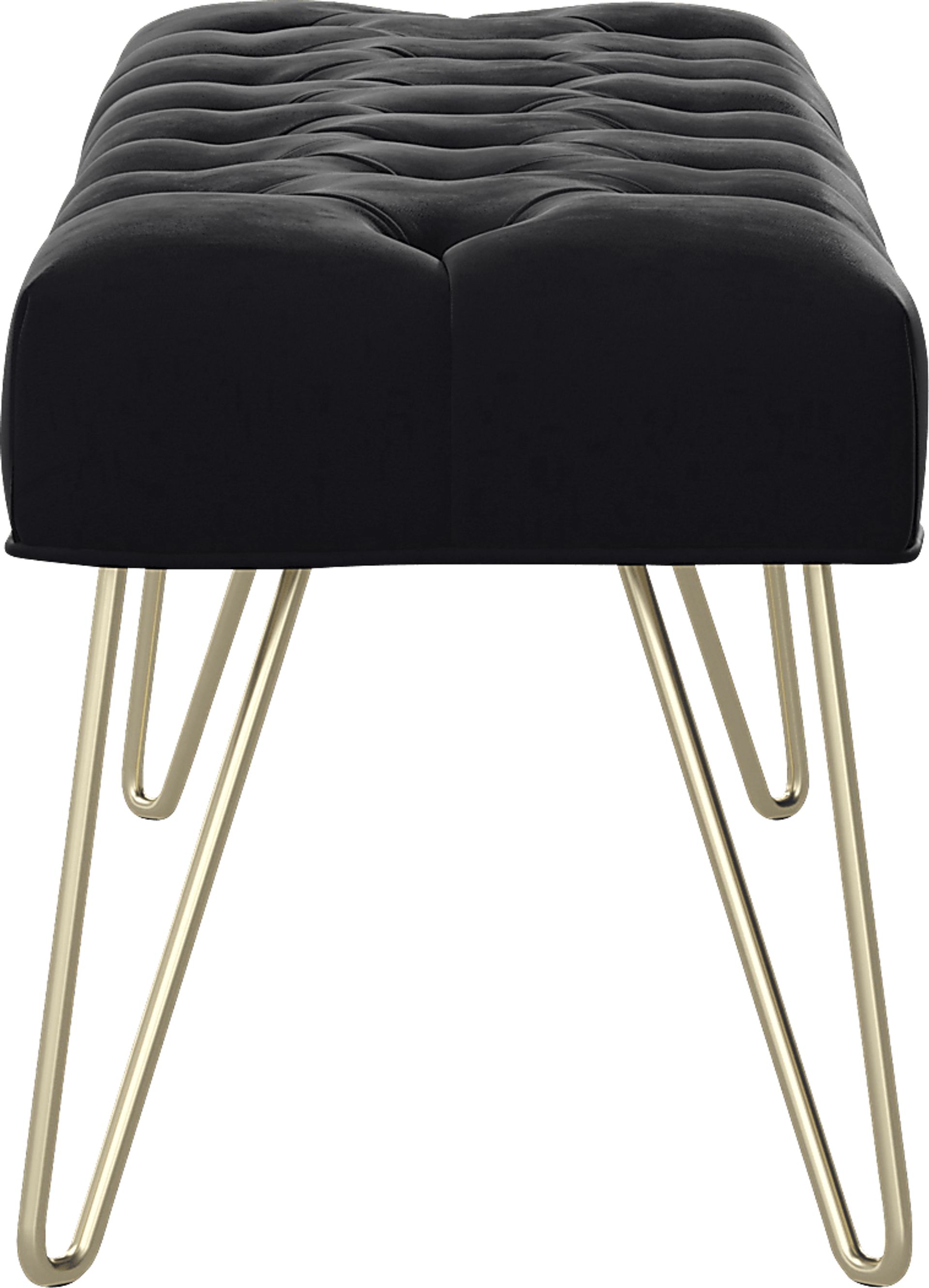 Oleandri Dark Gray Accent Bench - Image 3