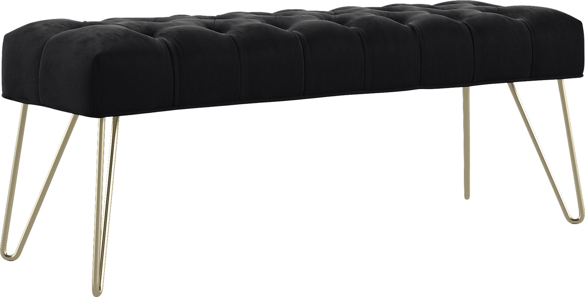 Oleandri Dark Gray Accent Bench - Image 1