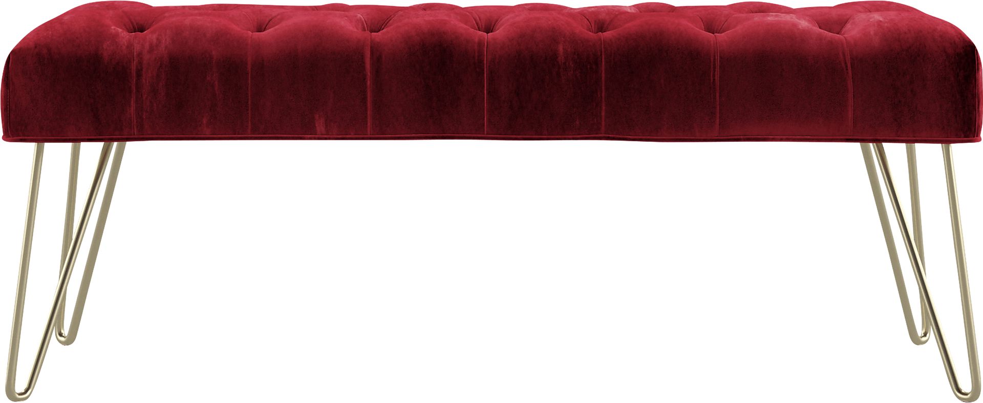 Oleandri Red Accent Bench - Image 2