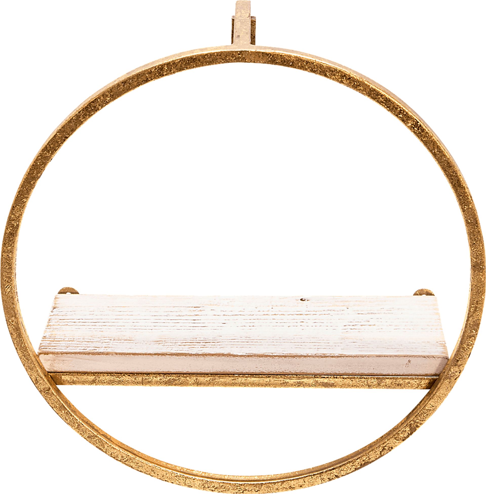 Olearry Gold Wall Shelf, Set of 3 - Image 6