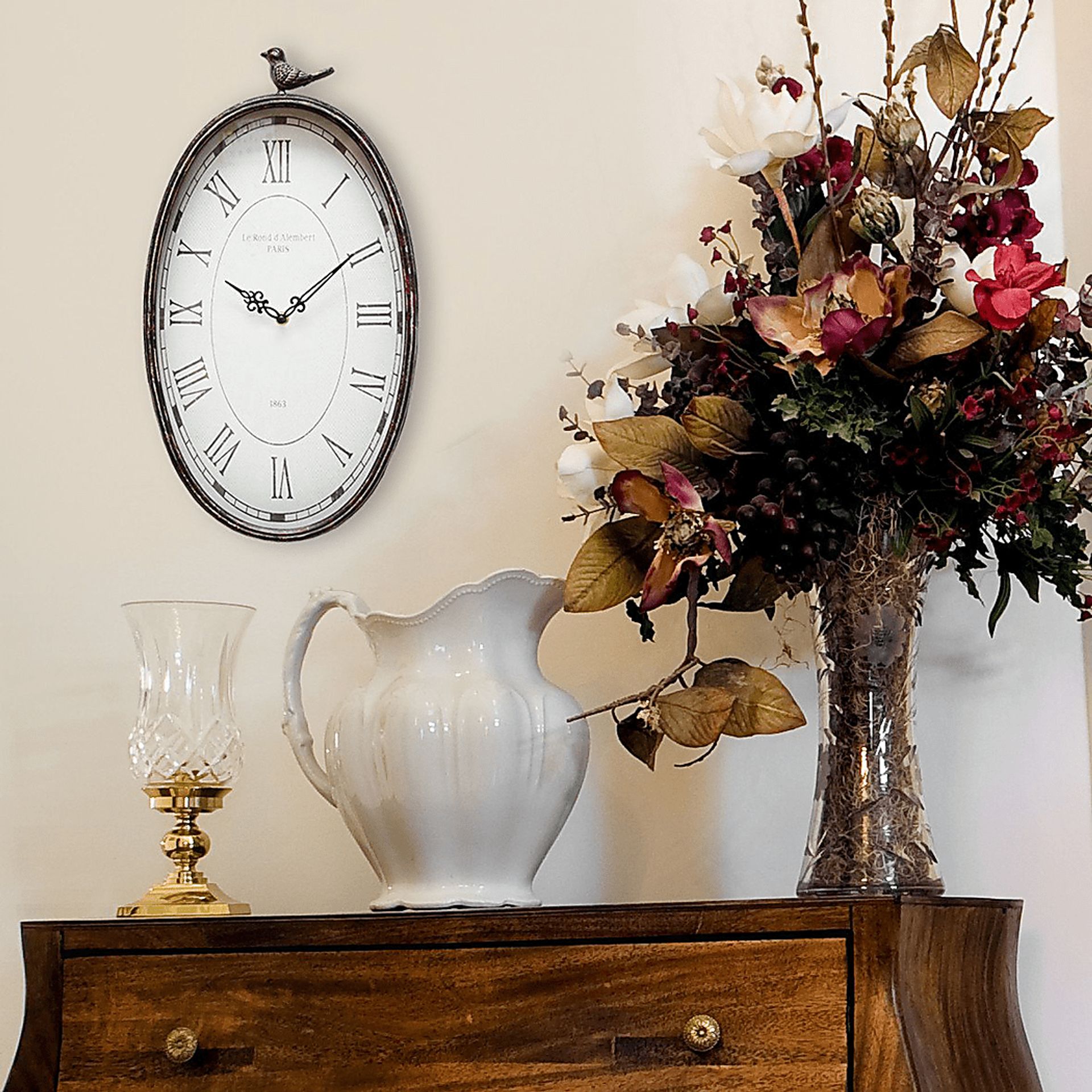 Olevia Gray Clock - Image 2