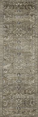 Oliah Brown 2'6 x 7'6 Rug