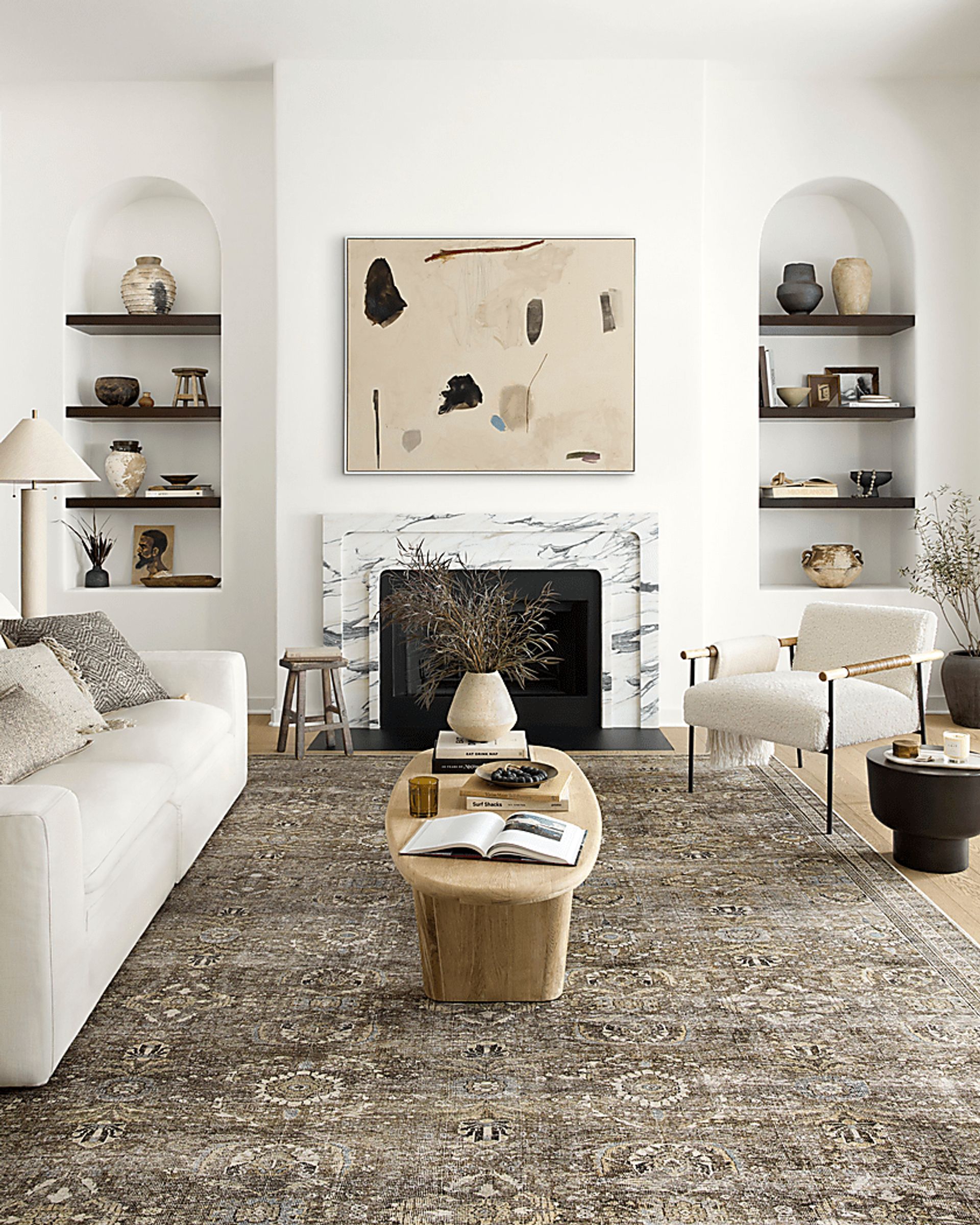 Oliah Brown 5' x 7'6 Rug - Image 2