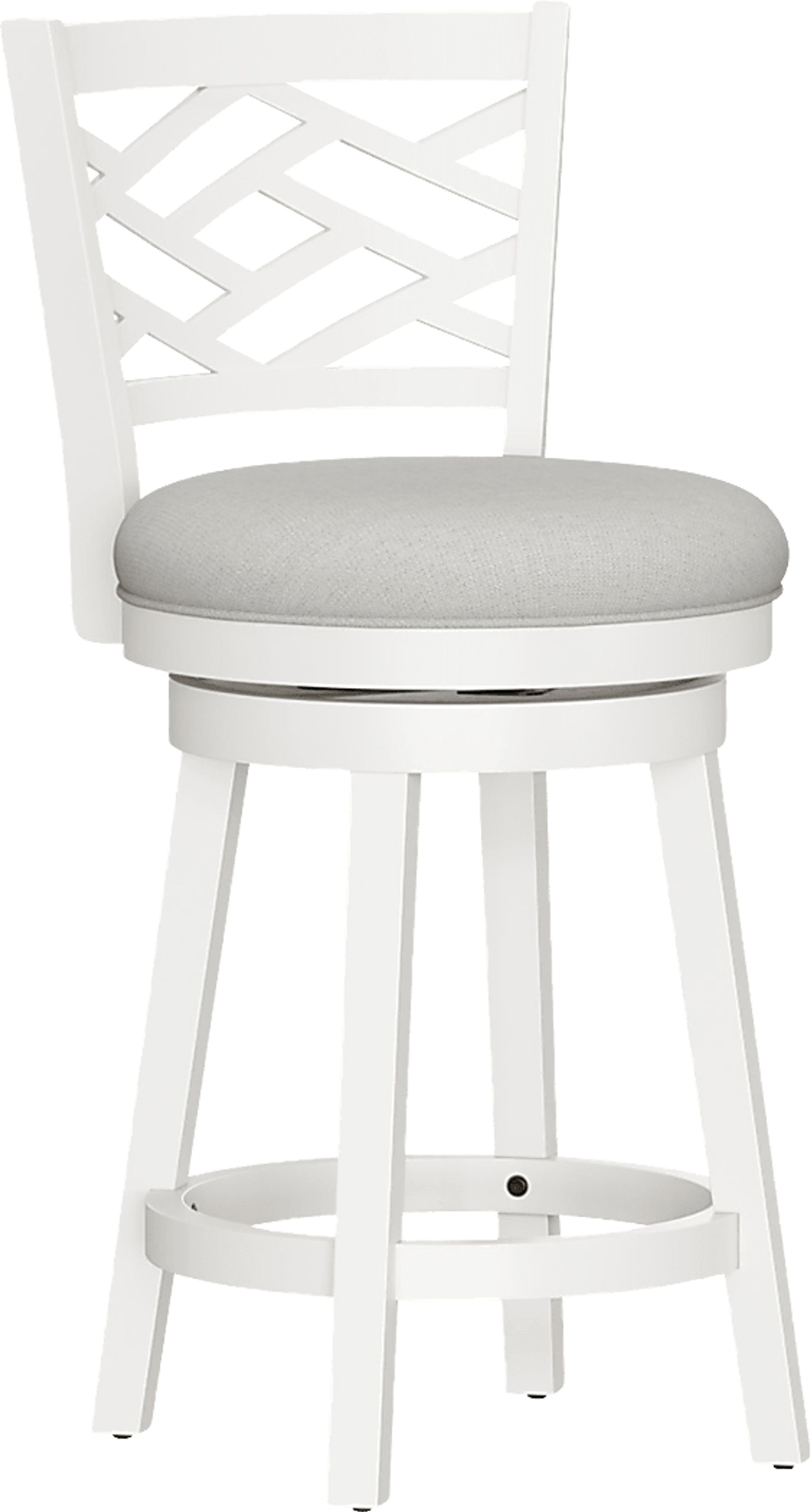 Oliatos White Adjustable Stool - Image 12
