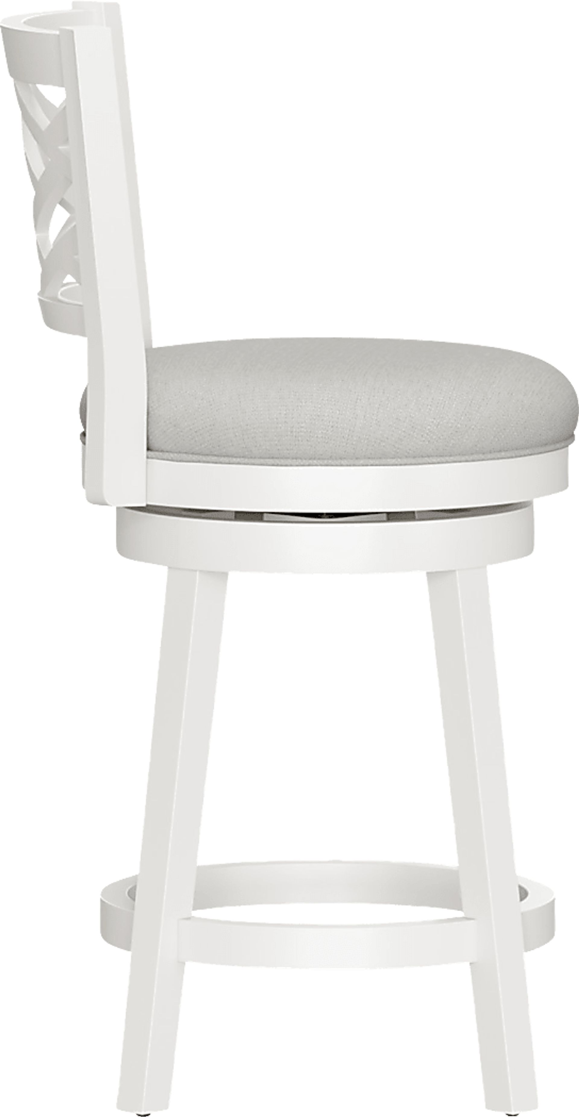 Oliatos White Adjustable Stool - Image 14