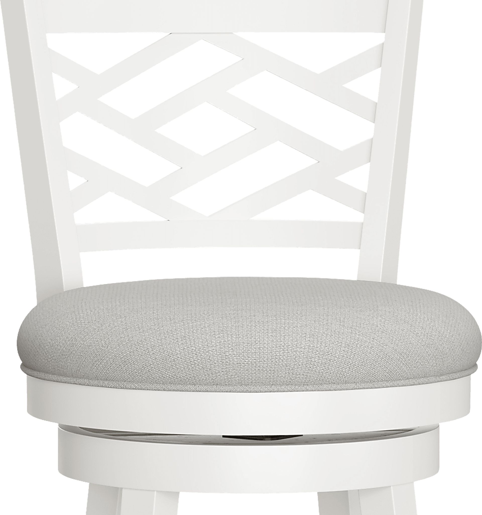 Oliatos White Adjustable Stool - Image 17