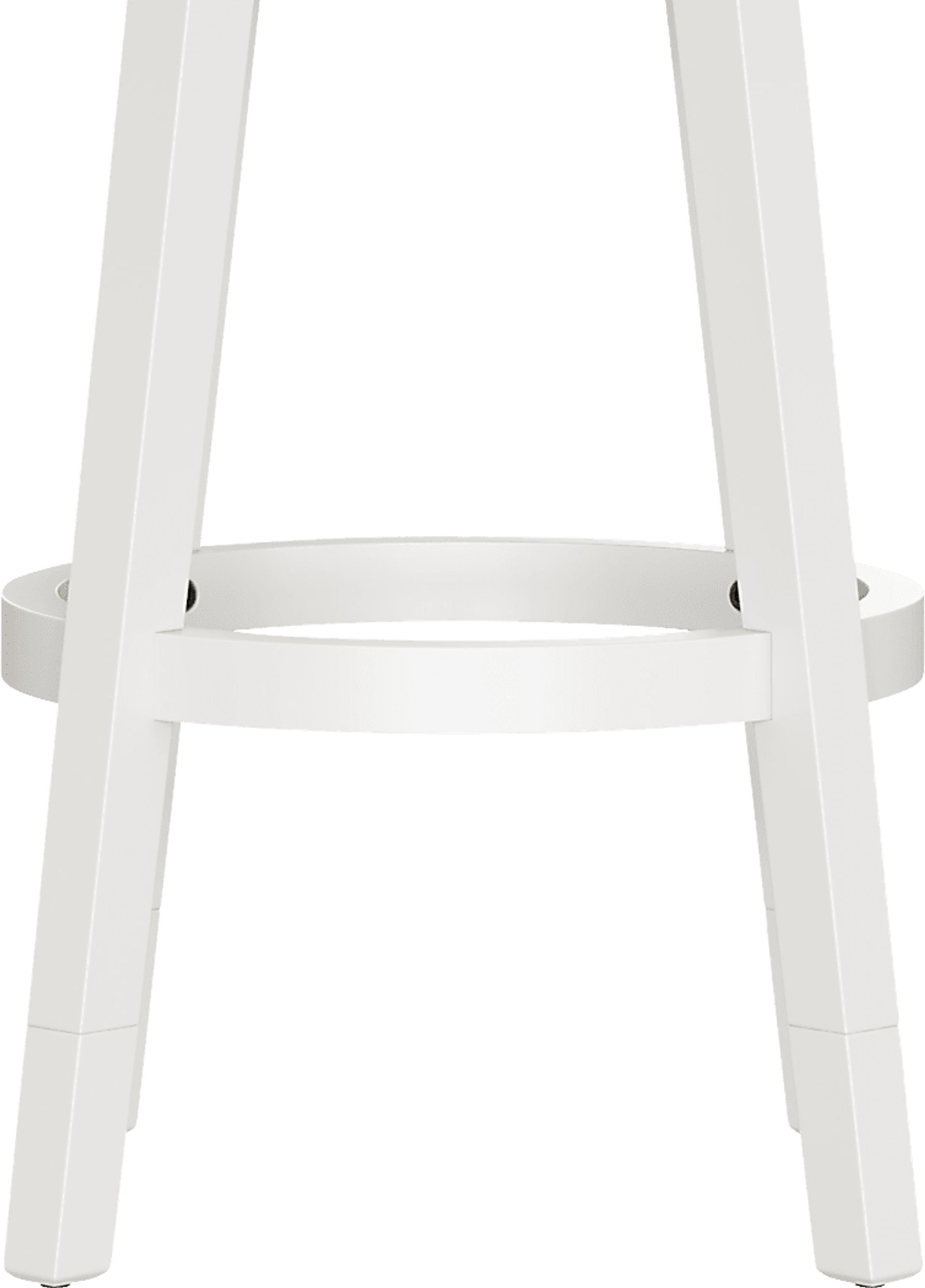 Oliatos White Adjustable Stool - Image 18
