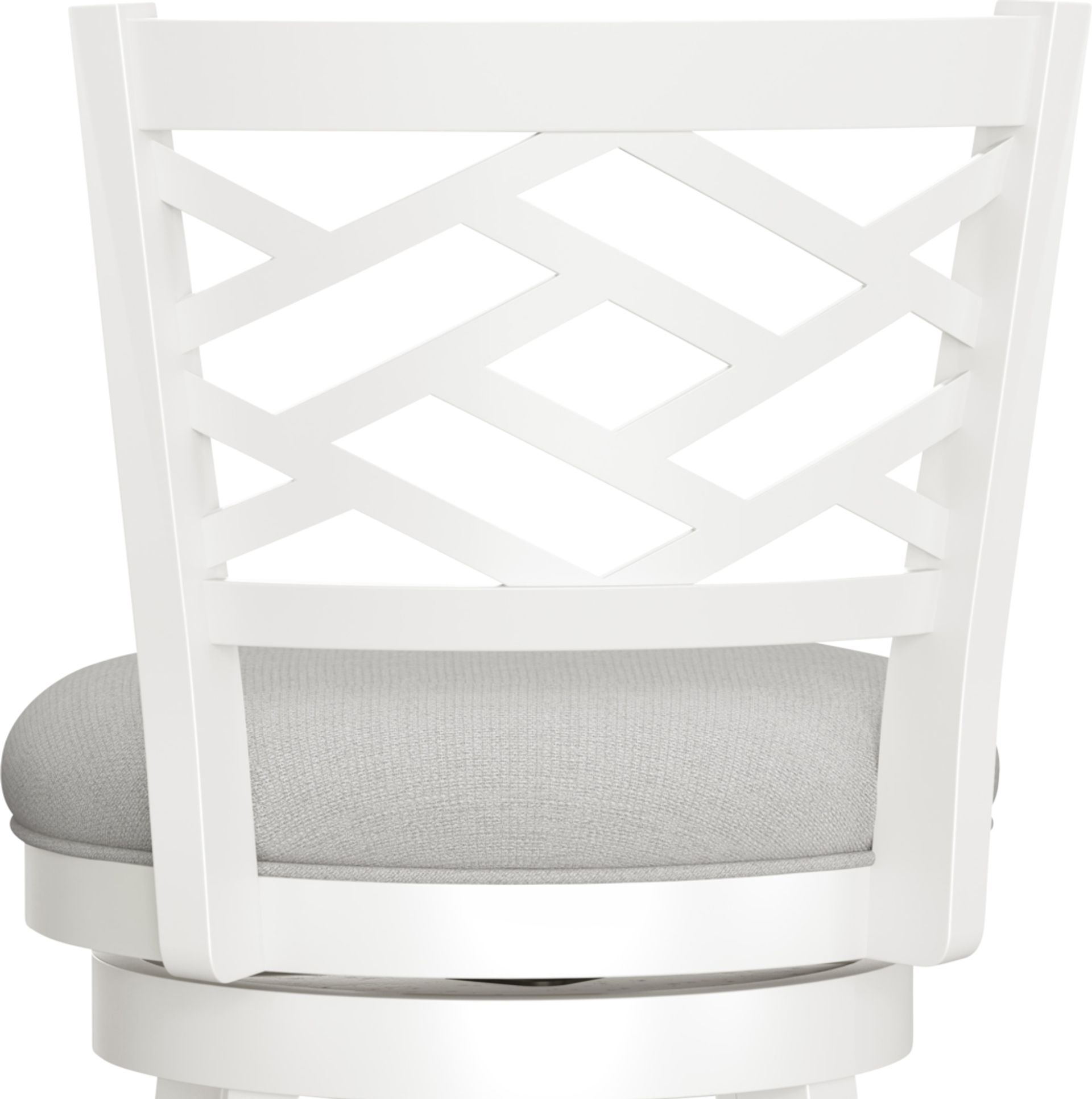 Oliatos White Adjustable Stool - Image 20