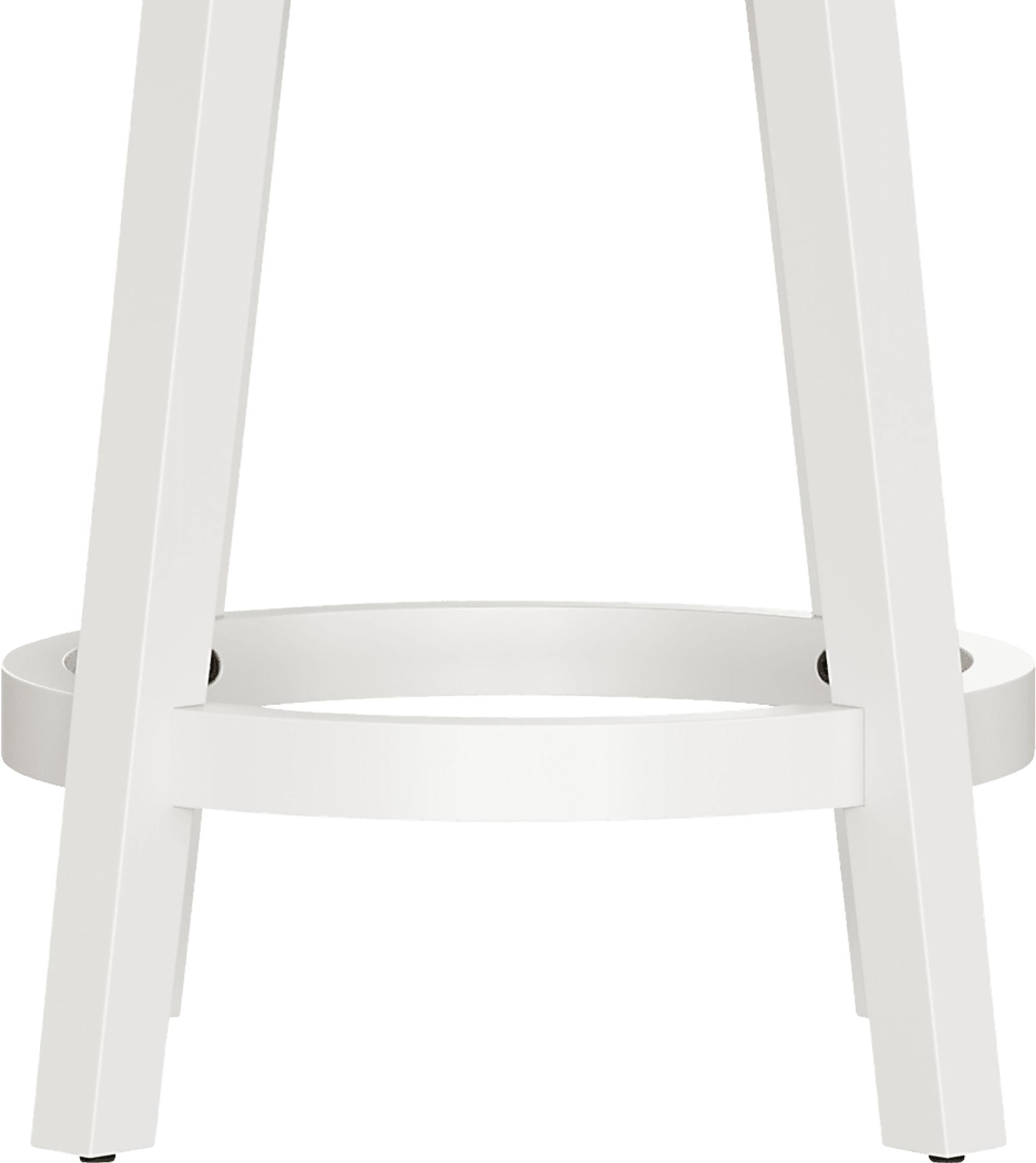 Oliatos White Adjustable Stool - Image 21