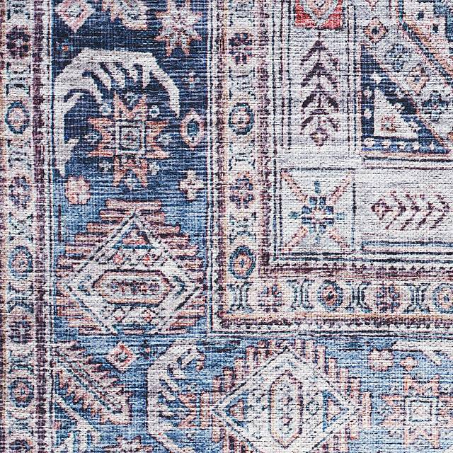 Olith Blue/Multi 9'2 x 12' Rug - Thumbnail - Image 4