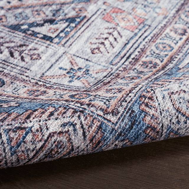 Olith Blue/Multi 9'2 x 12' Rug - Thumbnail - Image 6