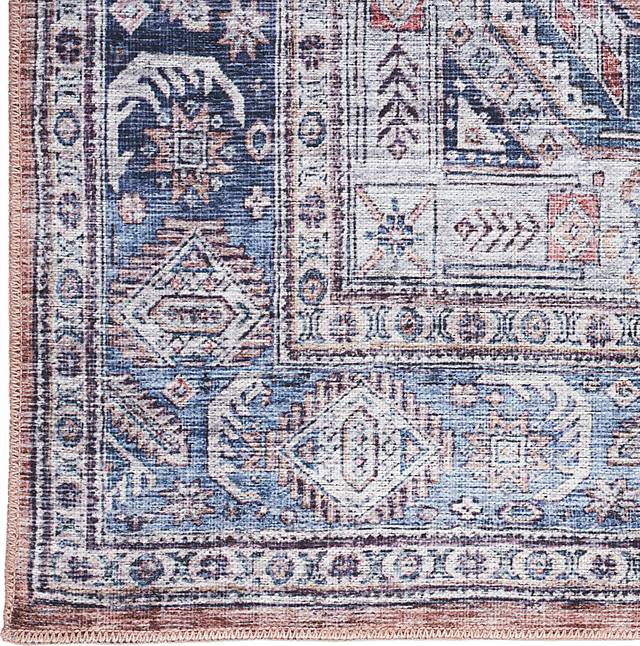 Olith Blue/Multi 9'2 x 12' Rug - Thumbnail - Image 8