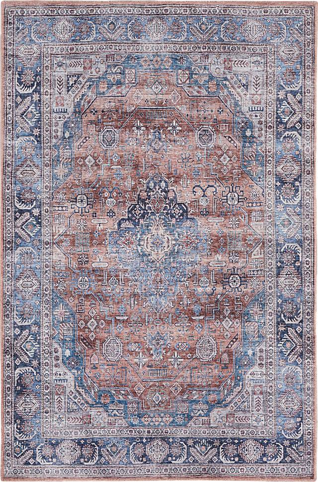 Olith Blue/Multi 9'2 x 12' Rug - Thumbnail - Image 1