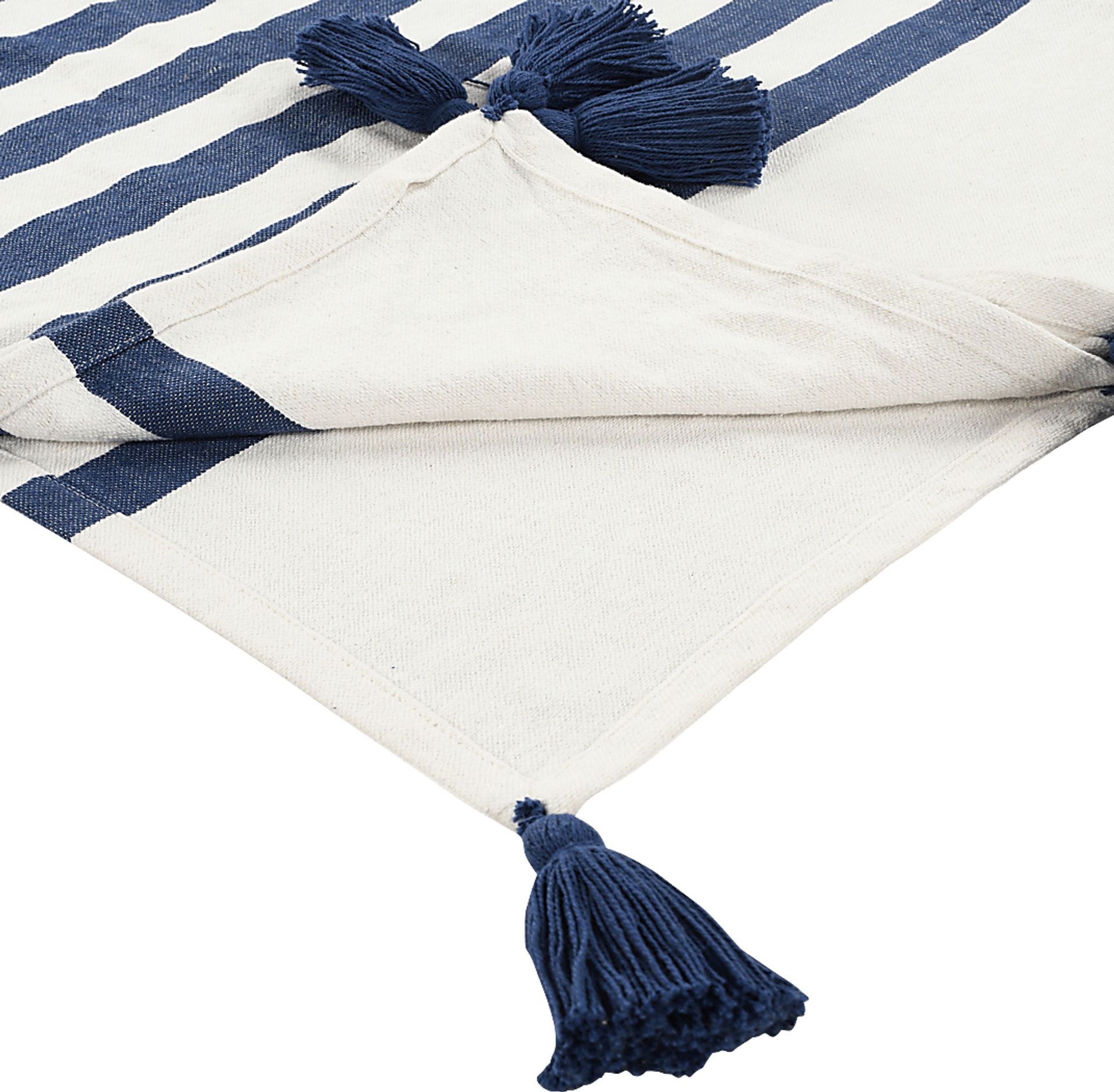 Olive Lane Navy Throw Blanket - Image 5