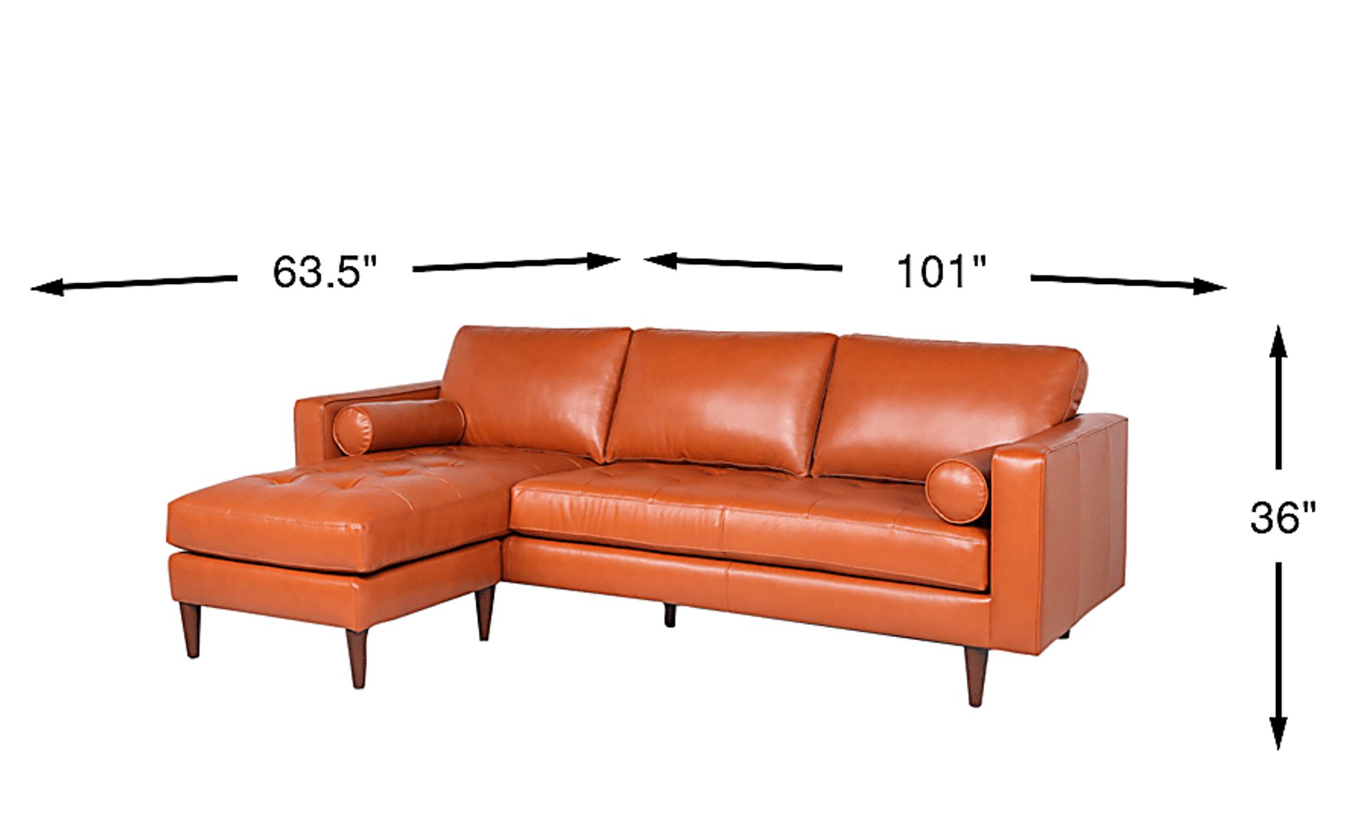 Dimension Image. Please refer to the Dimension Tab on this page for dimension details.