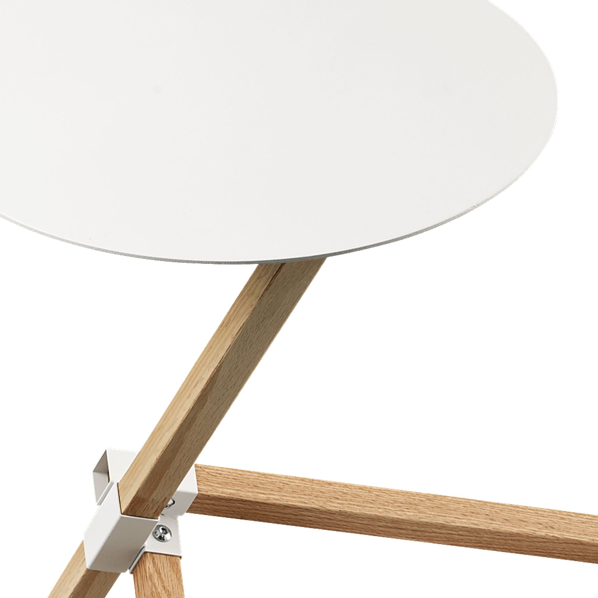 Olivewood White Accent Table - Image 6