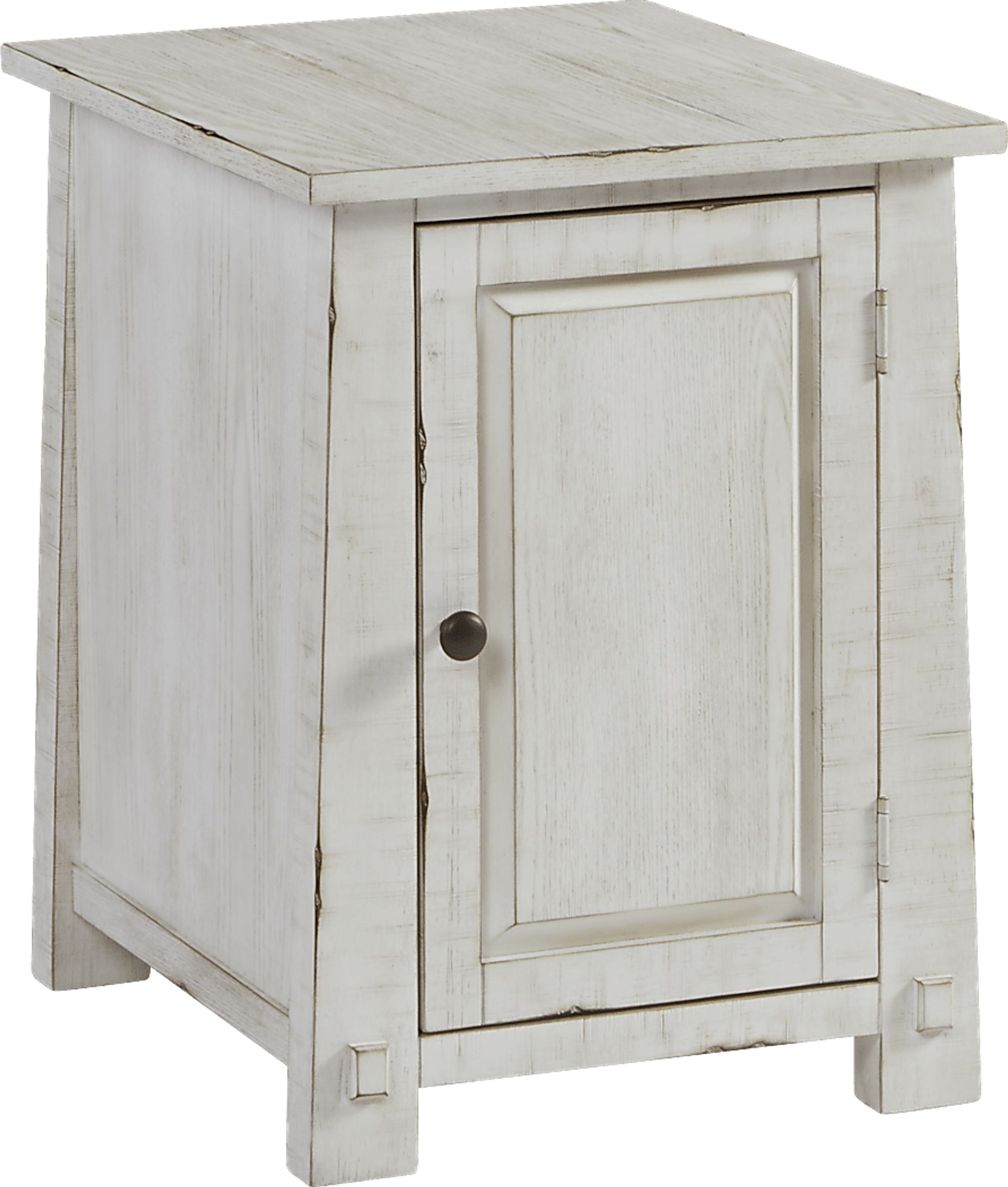 Olivula White Accent Cabinet - Image 1