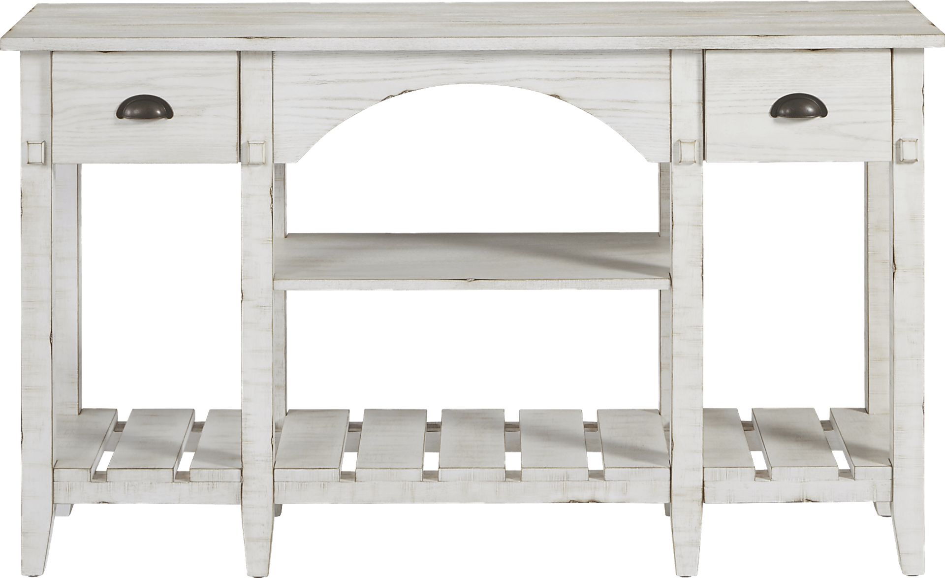 Olivula White Sofa Table - Image 2