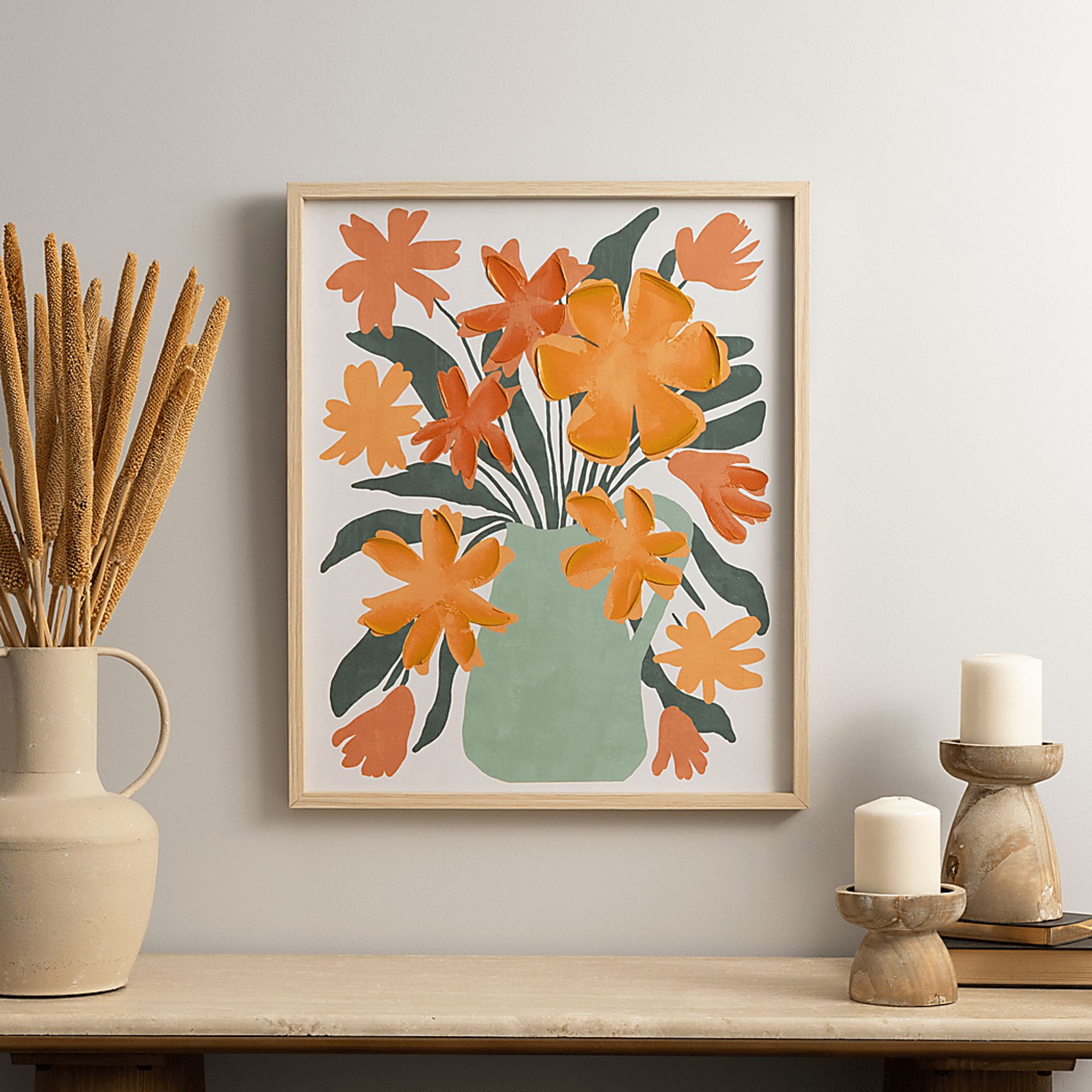 Olleh Orange Artwork - Image 2