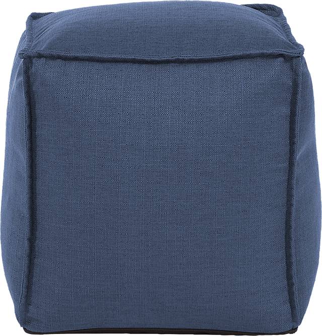 Olney Navy Pouf - Thumbnail - Image 2