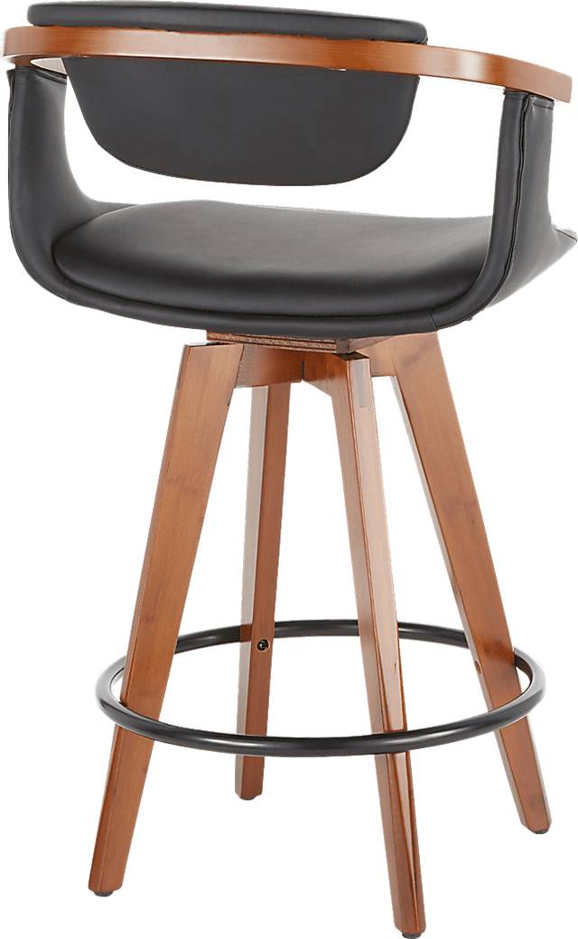 Olsin Black Counter Height Stool - Thumbnail - Image 3