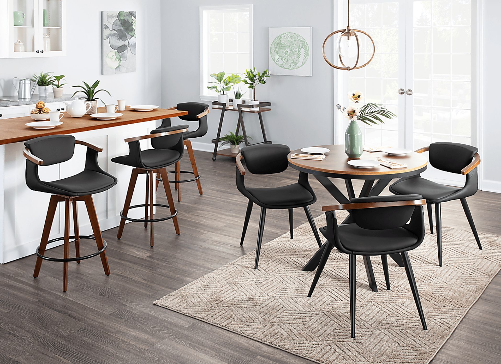 Olsin Black Counter Height Stool - Image 8