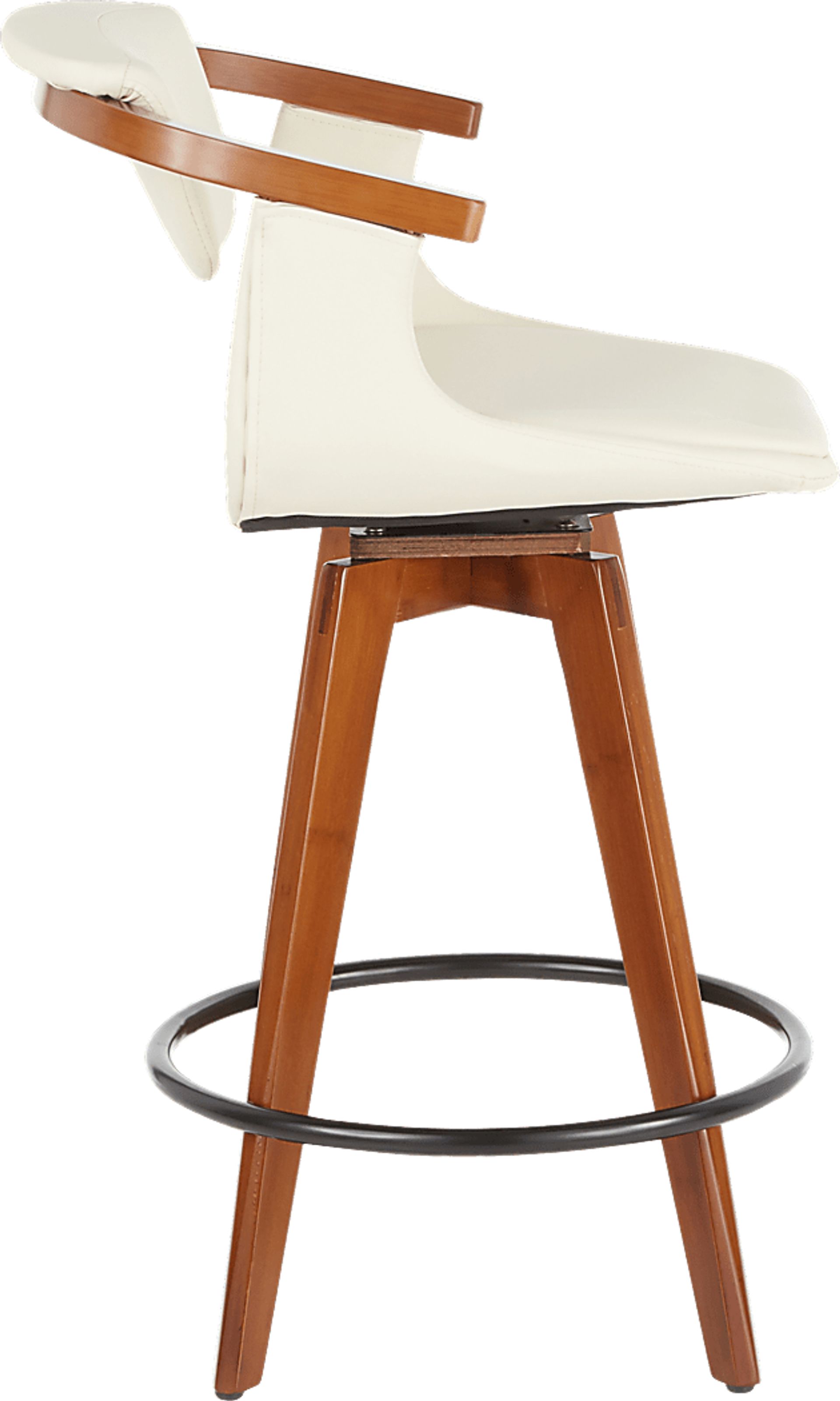 Olsin Cream Counter Height Stool - Image 2