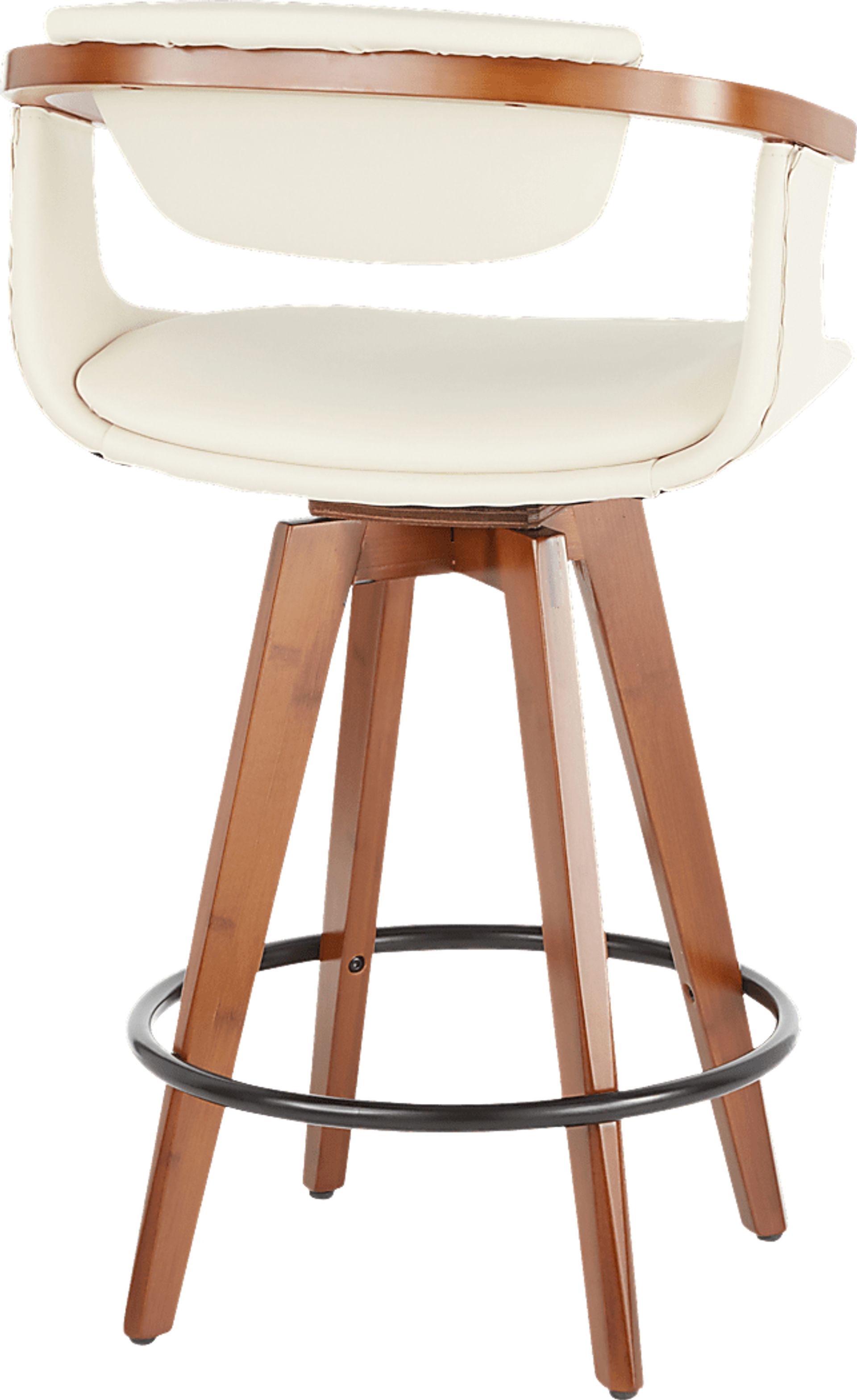 Olsin Cream Counter Height Stool - Image 3